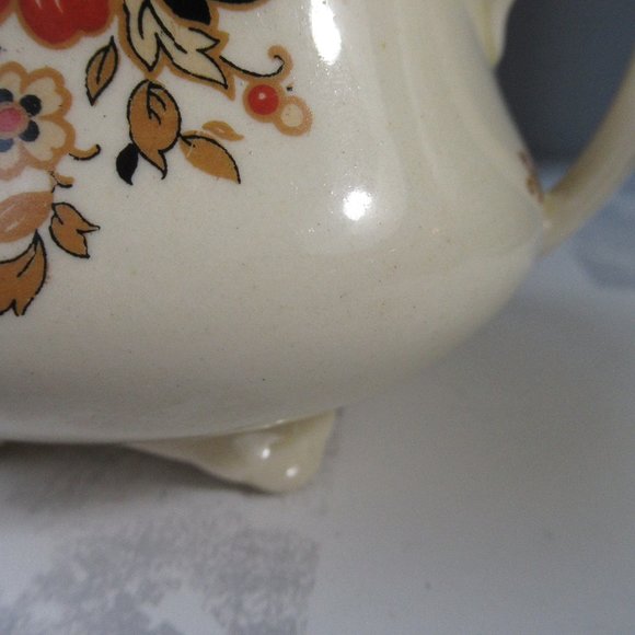 Sugar Bowl no Lid Denbigh Unicorn backstamp by Wedgwood & Co. England 1862-1900 - Picture 8 of 12